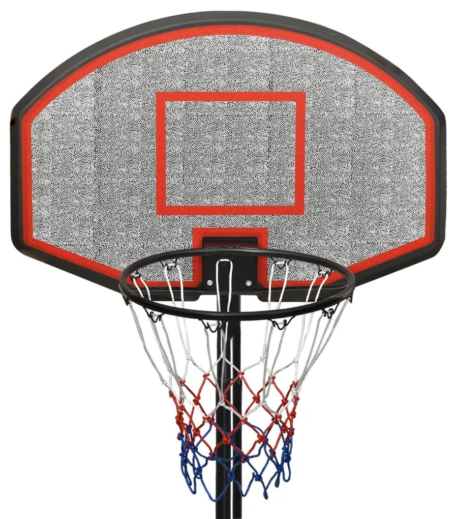 Tabela de basquetebol 282-352 cm polietileno preto