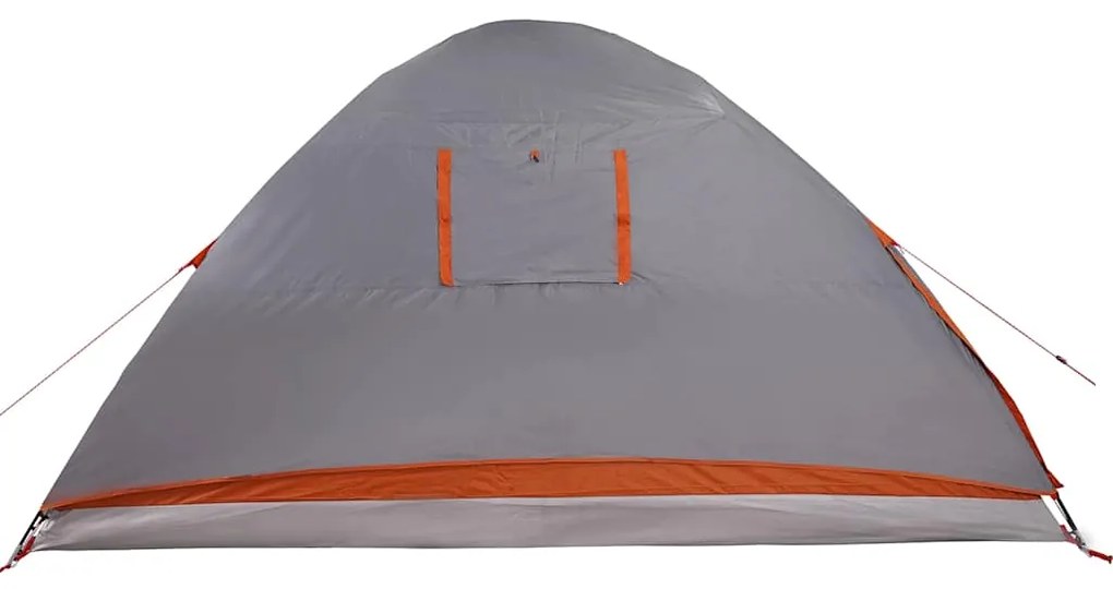 Tenda familiar em cúpula para 6 pessoas impermeável cinza