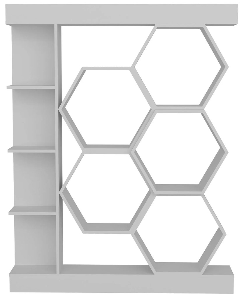 Estante Sueno – Branco – 140x29,6x177,4 cm