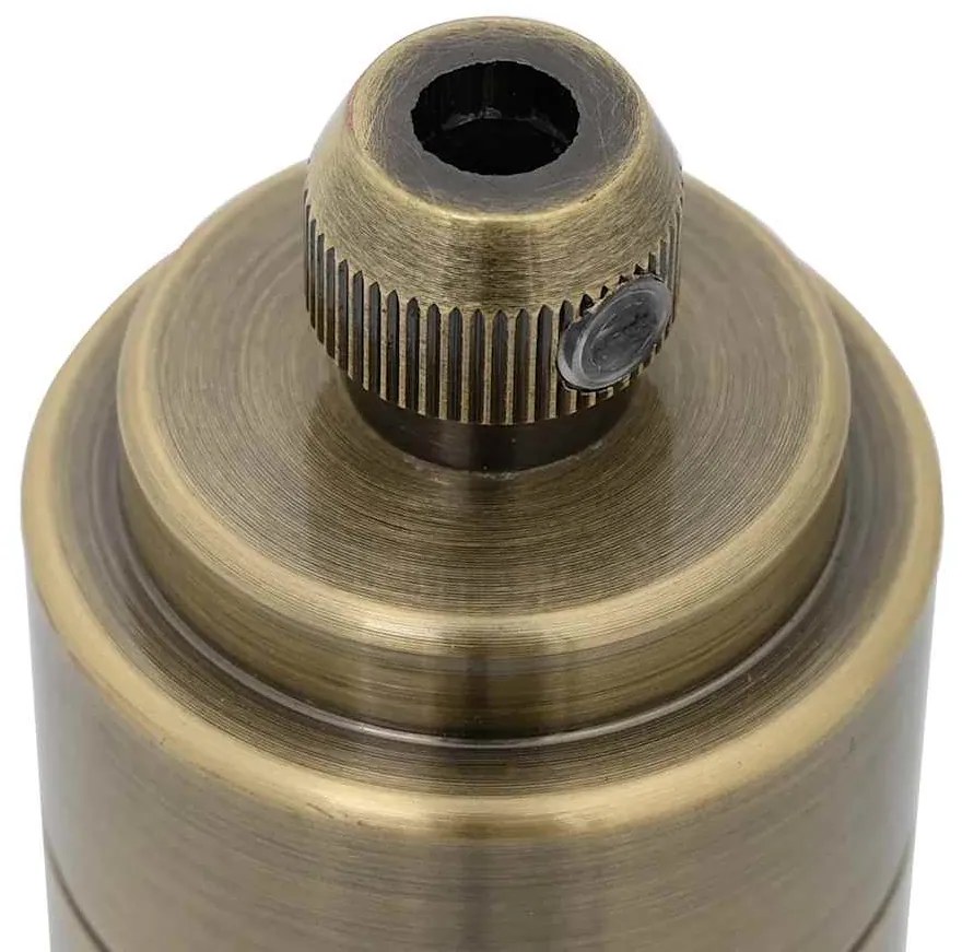 Casquilhos de lâmpadas 2 pcs Bronze E27