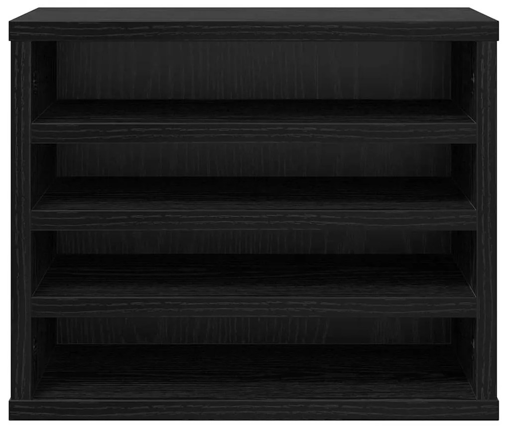 Organizador de Mesa Carvalho Preto 36x26x29,5 cm Madeira Derivada