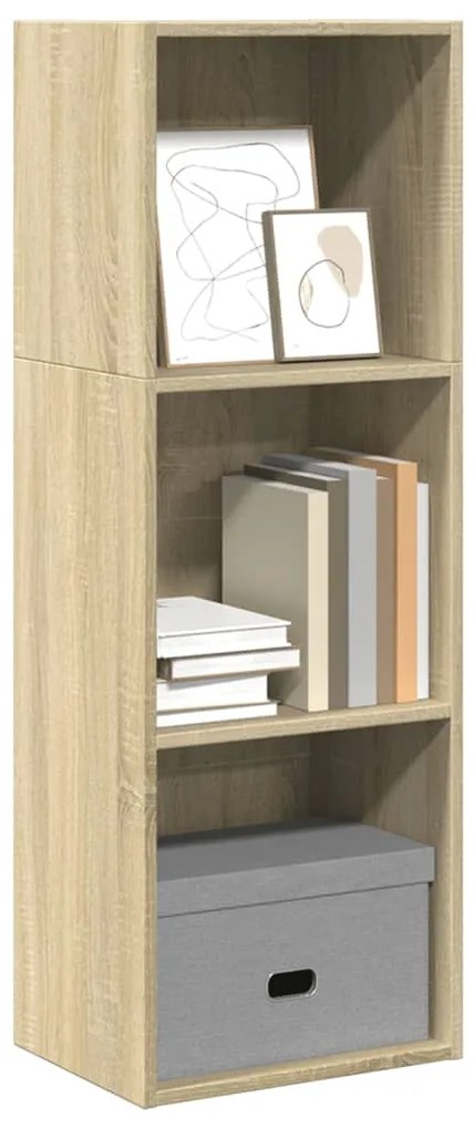 vidaXL Estante 40x30x114 cm derivados de madeira carvalho sonoma