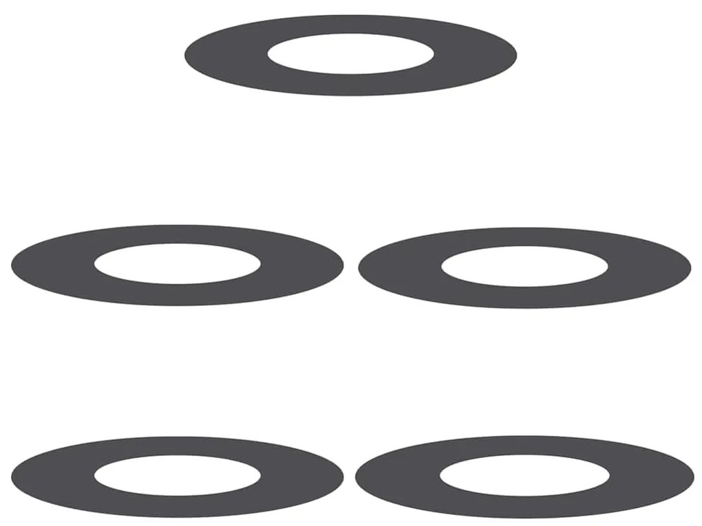 Vasos de Plástico Preto Plástico Médio Empilhável