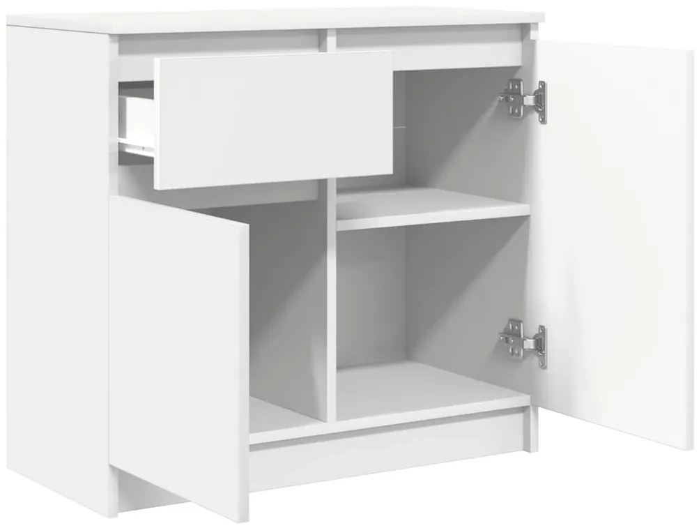 Aparador c/ gaveta 71x35x65 cm derivados de madeira branco