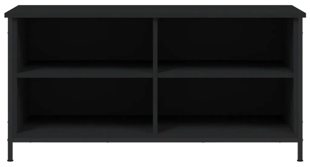 Móvel de TV 100x40x50 cm derivados de madeira preto