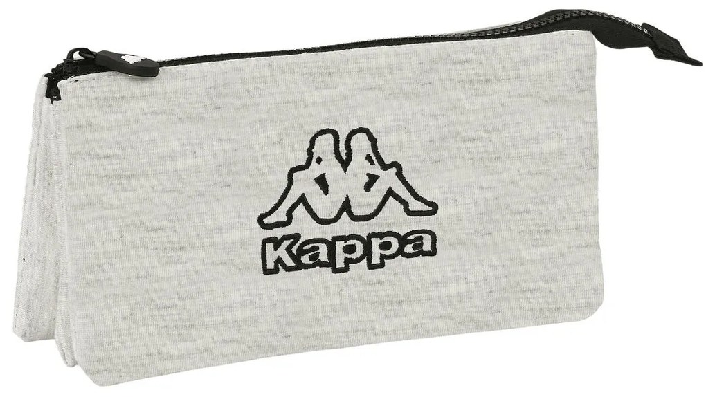 Malas para Tudo Triplas Kappa Grey Knit Cinzento (22 X 12 X 3 cm)