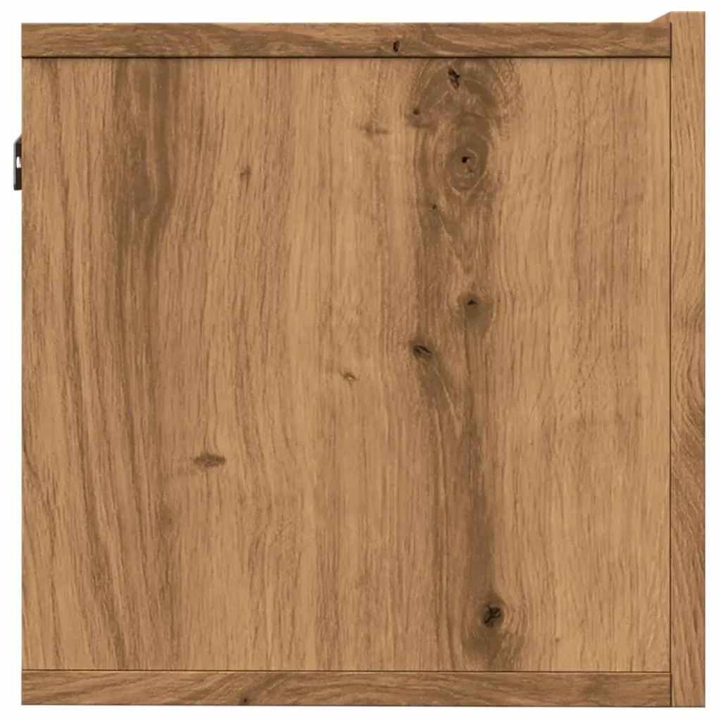 Móveis de parede para TV 2 pcs 100x30x30 cm carvalho artisiano