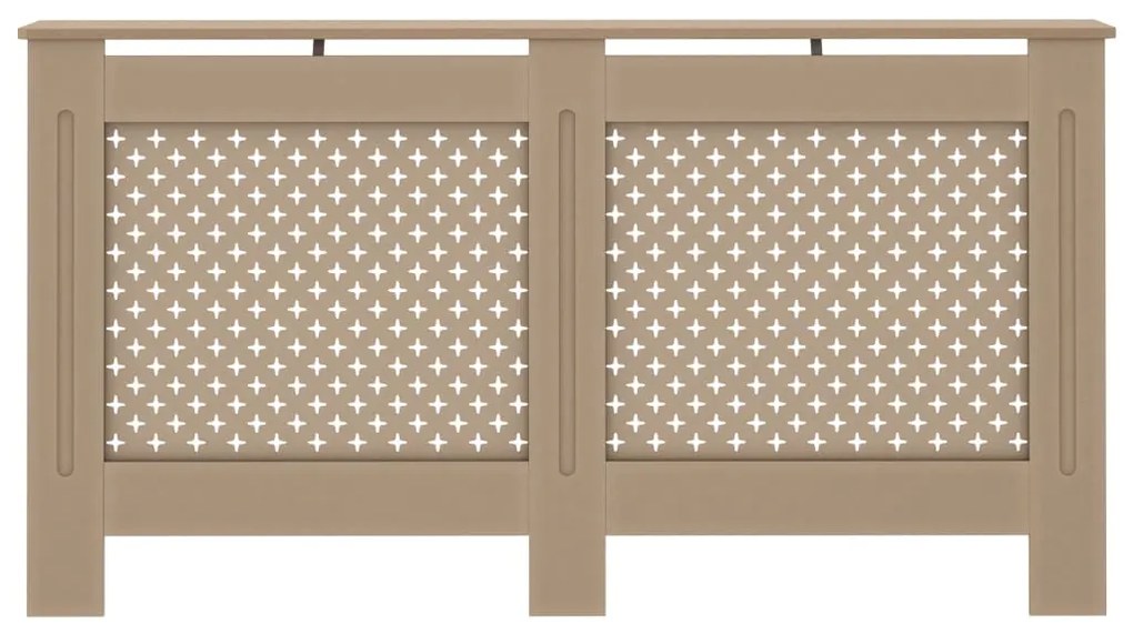 Cobertura de radiador 152x19x81,5 cm MDF