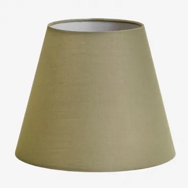 Abajur De Tecido Caracas Ø25 Cm & Verde Sálvia - Sklum