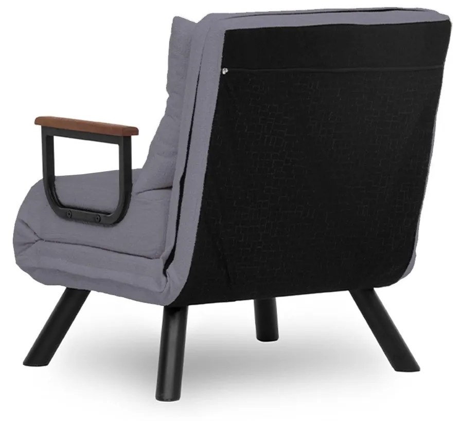 **** Sofá-Cama Sando de 1 Lugar – Cinzento – 50x67x41 cm
**