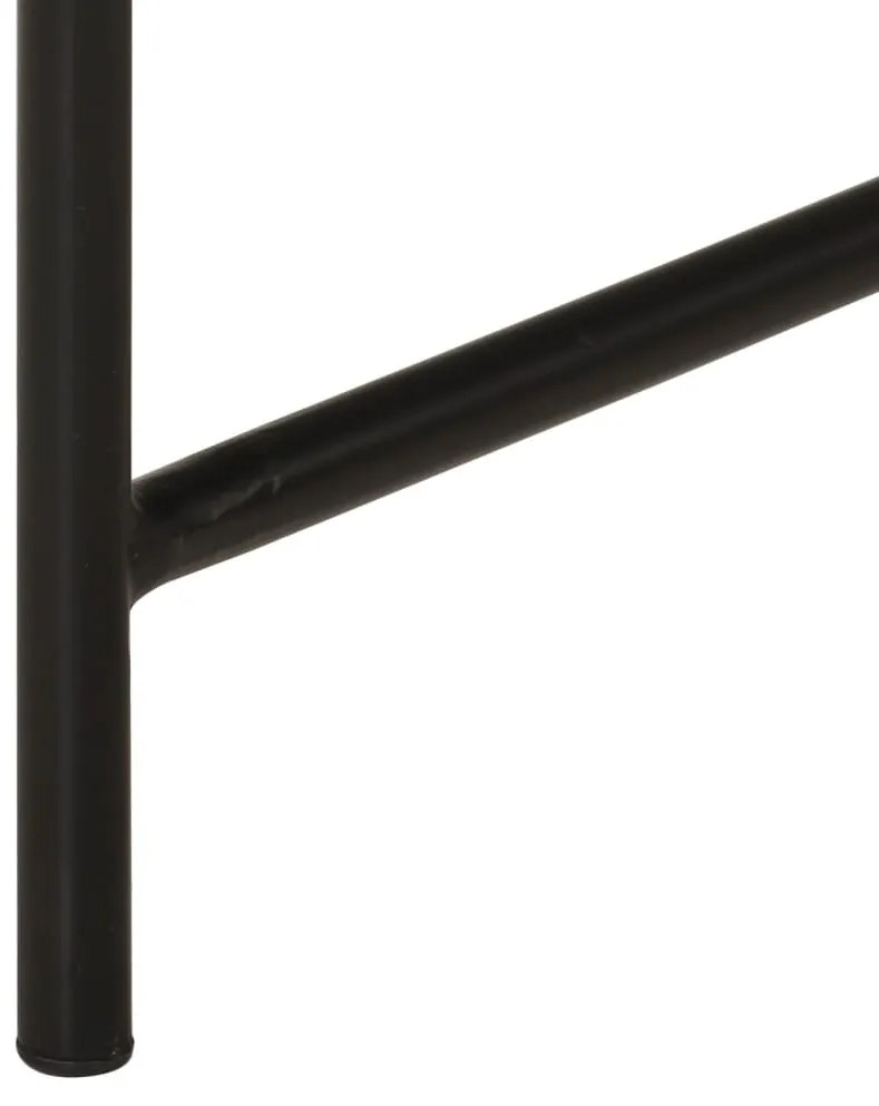 Mesas de centro 2 pcs metal bronze e preto