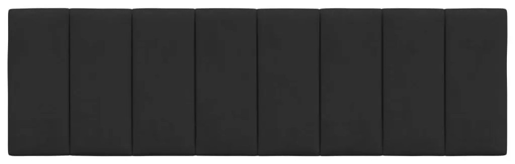 Almofadão de cabeceira 160 cm veludo preto