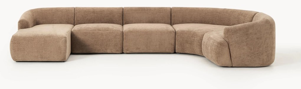 Sofá de canto comprido modular Sofia