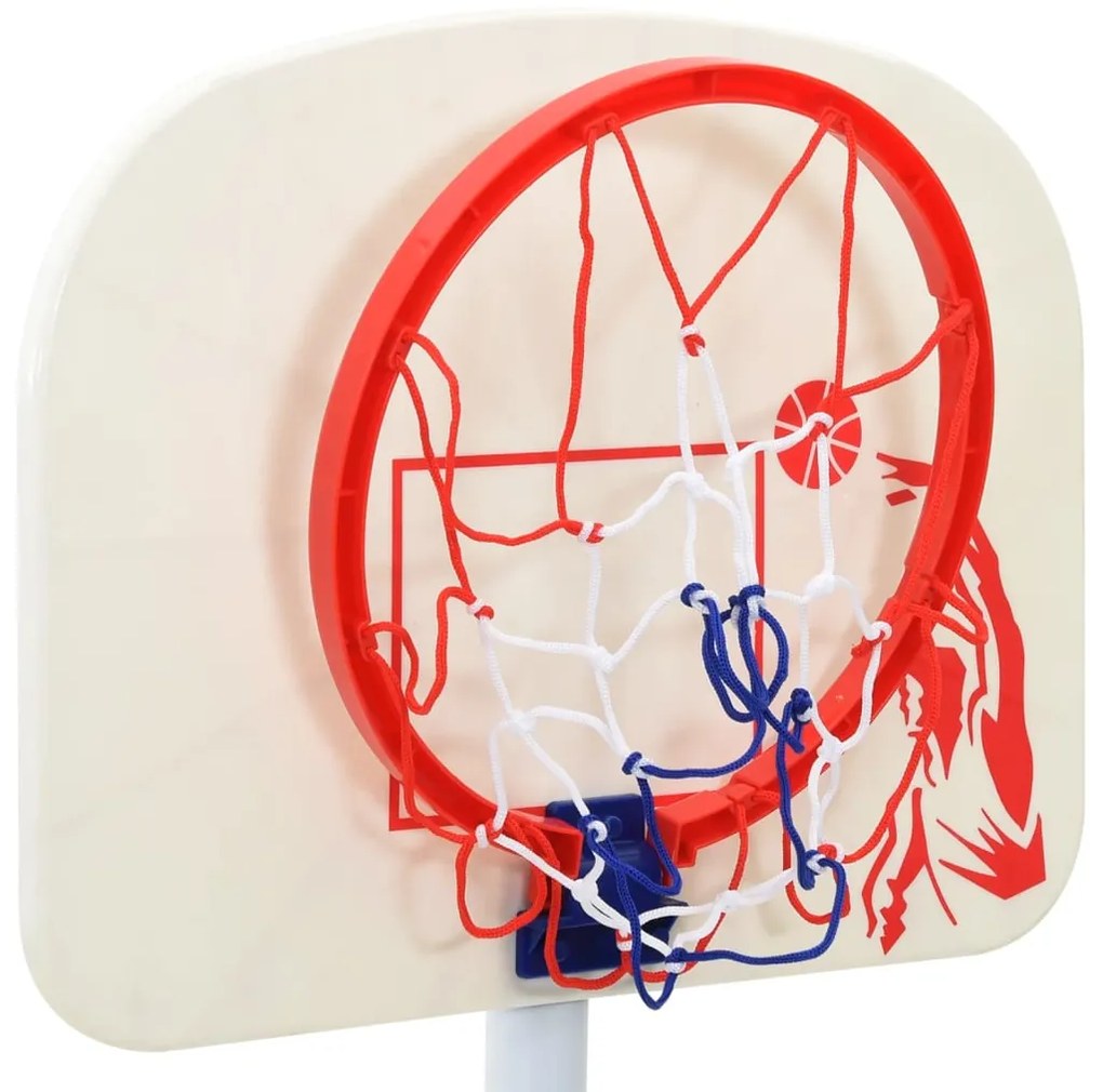 Conjunto de futebol e basquetebol infantil c/ bolas 98x50x70 cm