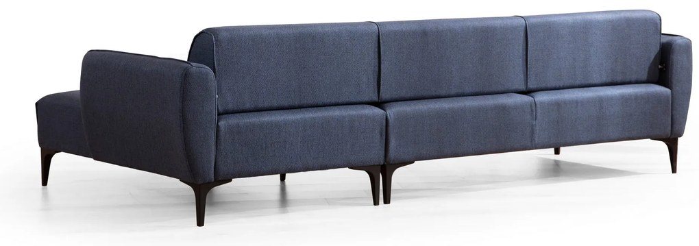 Sofá de Canto Belissimo – Azul – 270 x 140 cm