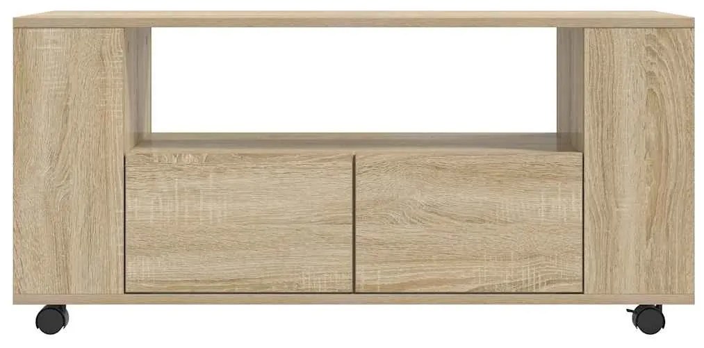 Móvel de TV 102x34,5x43 cm derivados de madeira carvalho sonoma
