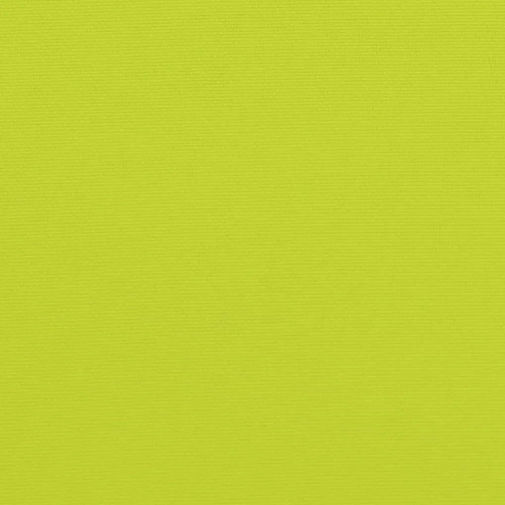 Almofadão para paletes 58x58x10 cm tecido verde brilhante