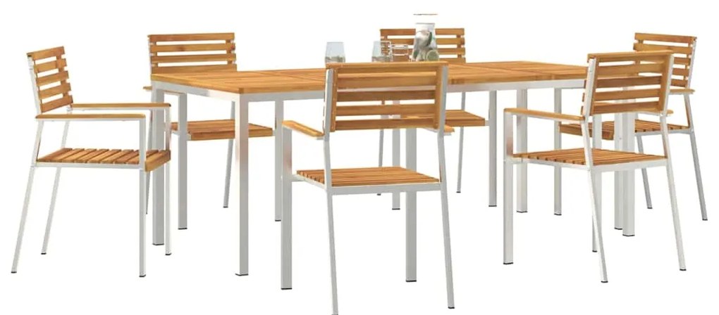 Conjunto de Jantar para Jardim 7 pcs