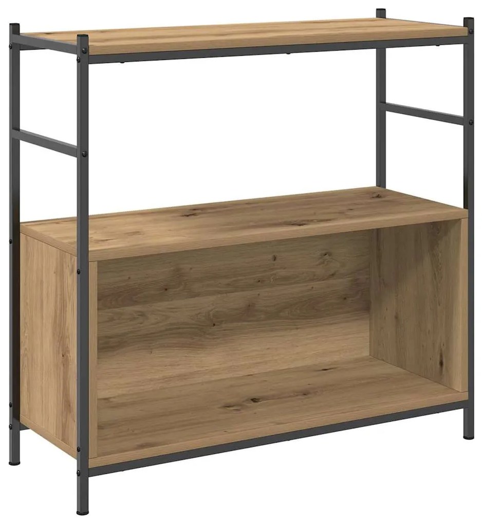 Estante para Livros vidaXL Artisan Carvalho 80x30x78,5 cm Madeira Enge