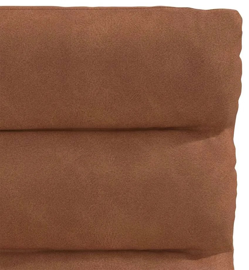 Cadeira de jantar couro artificial castanho