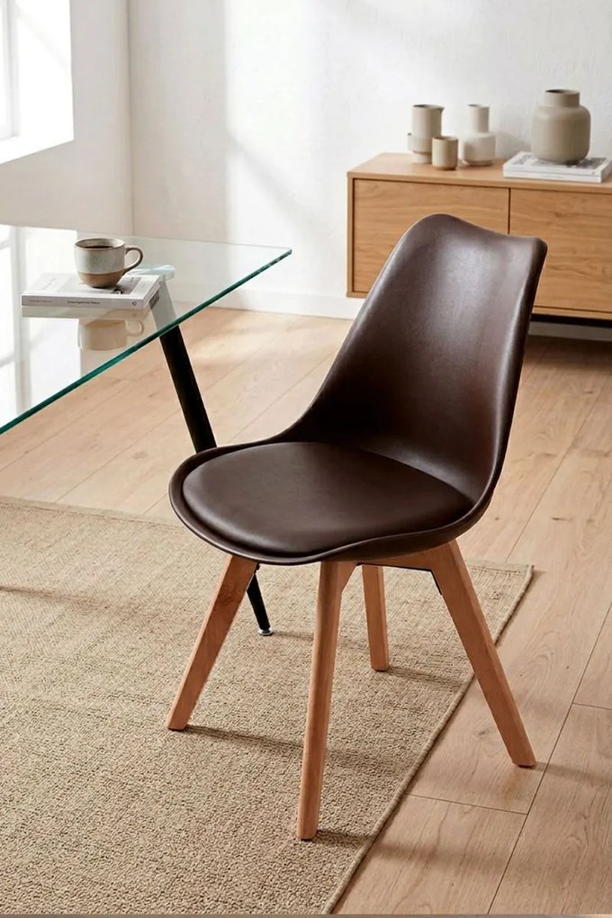 Cadeira Synk Basic - Marrom