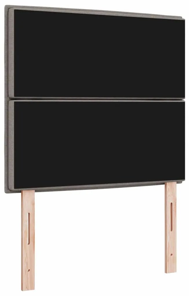 Cabeceira Design Linhas Bege 100 cm Tecido