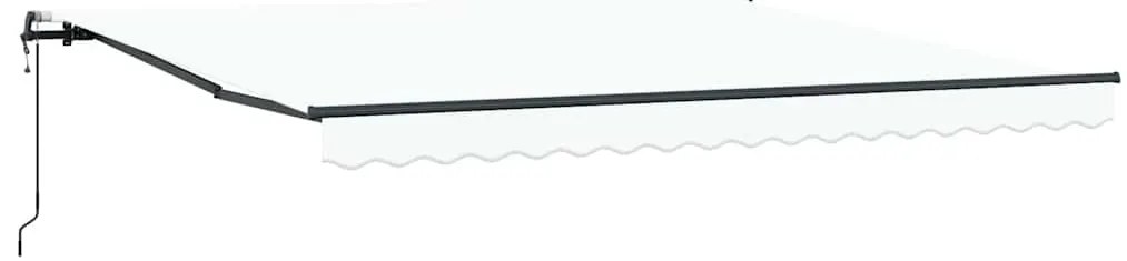 Toldo Retrátil Automático Branco 400x300 cm
