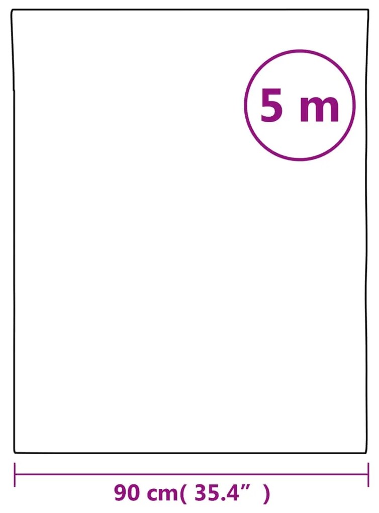 Autocolantes para móveis 90x500 cm PET prateado
