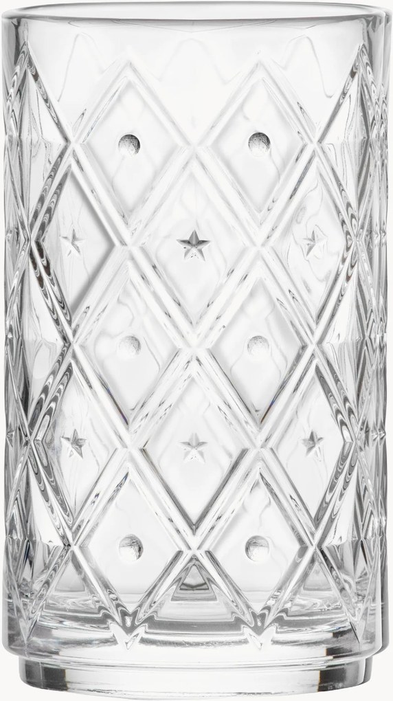 Copos altos em cristal Circus, conjunto de 6