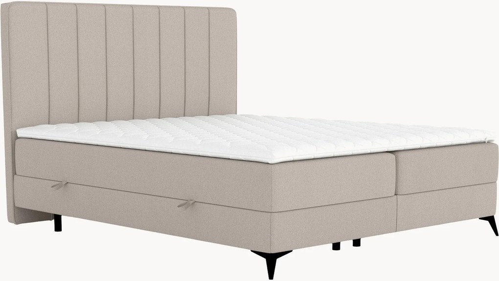 Cama divã artesanal com arrumação Aggaz, H3