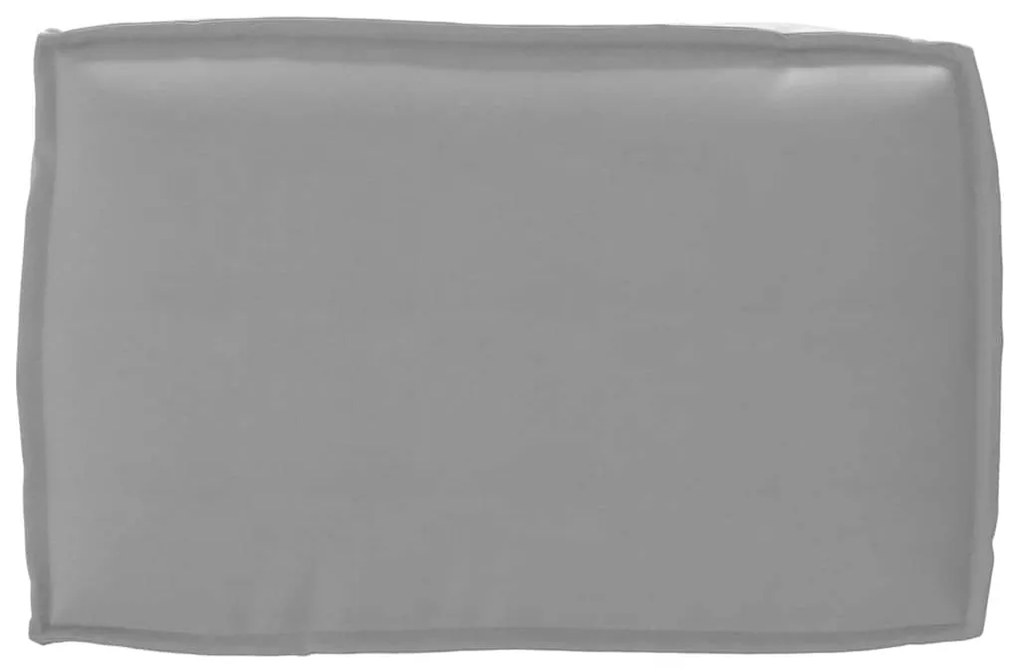 Conjunto de Almofadas para Palete com travesseiro 3 pcs Cinzeto