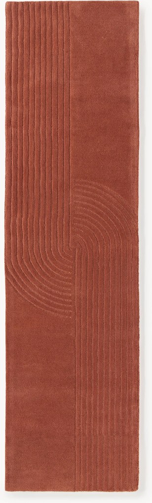 Passadeira de lã artesanal Mason