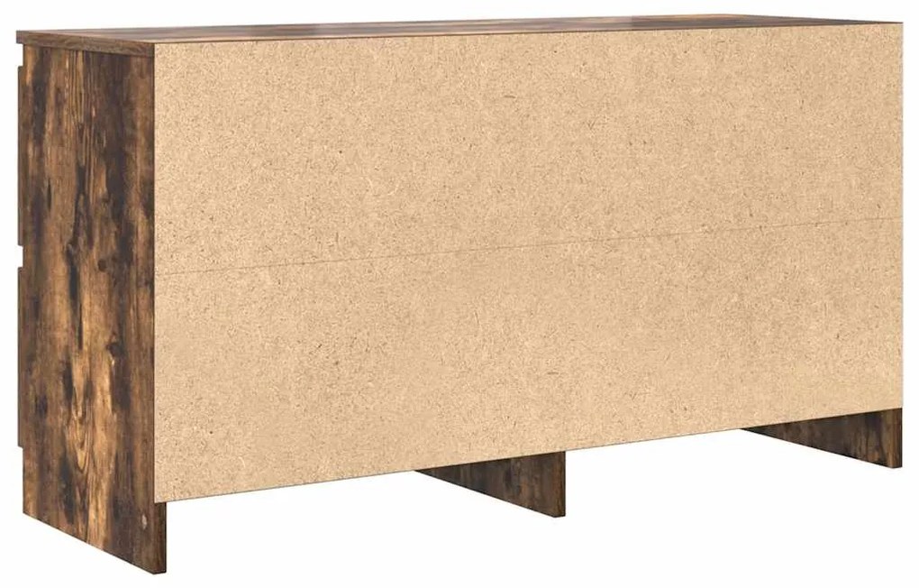 Móvel p/ TV 100x35x54 cm madeira processada carvalho fumado