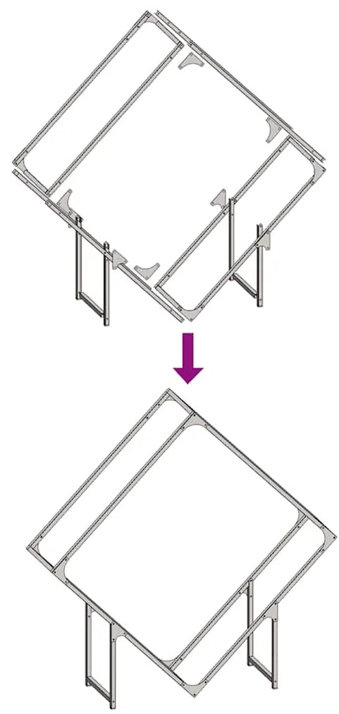Suporte para lenha 100x25x100 cm aço laminado a frio branco