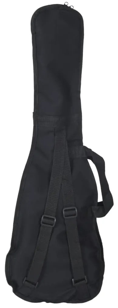 Guitarra elétrica p/ crianças com saco 3/4 30" castanho/preto