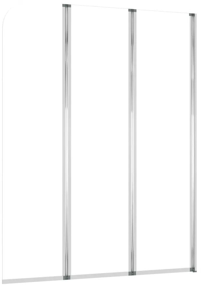 Cabines de duche 2 pcs 104x130 vidro temperado transparente