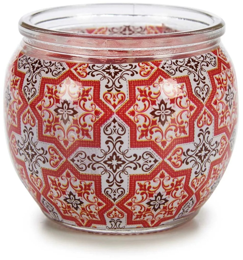 Vela Perfumada Romã 7,5 x 6,3 x 7,5 cm (12 Unidades)