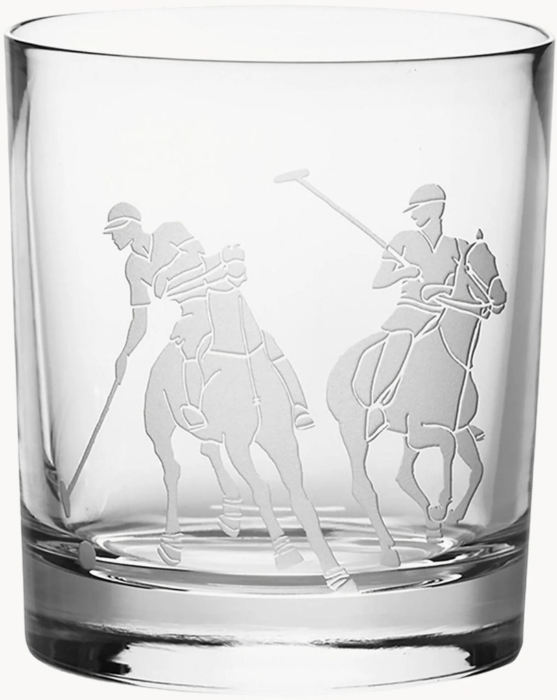 Copos de uísque de cristal Garrett, conjunto de 2