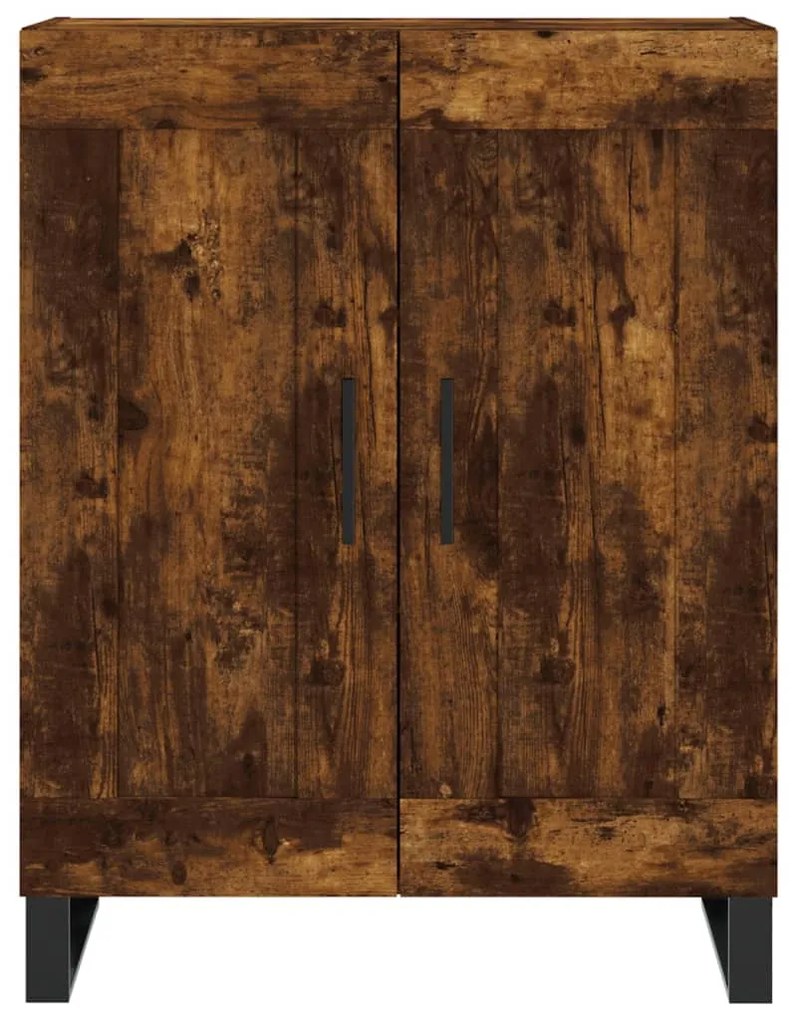 Aparador 69,5x34x90 cm derivados de madeira cor carvalho fumado
