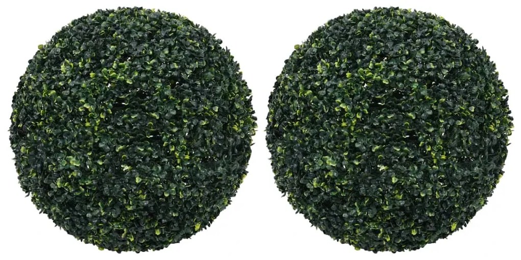 vidaXL Bolas de buxos artificiais 2 pcs 52 cm