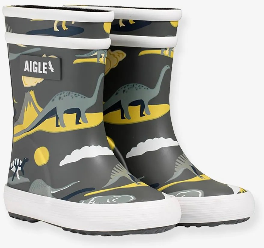 Galochas Baby Flac Play2 NA413 da AIGLE®, para criança verde