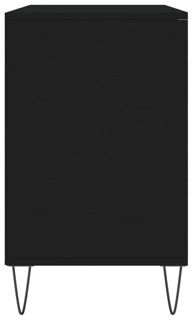 Sapateira 102x36x60 cm derivados de madeira preto