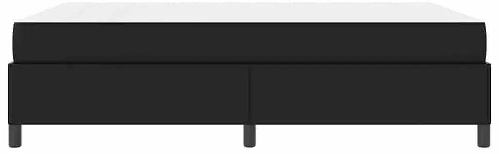 Estrutura de cama com colchão Preto 140 x 190 cm