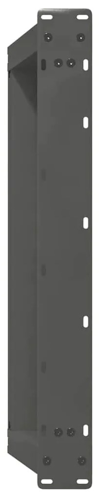 Pés para mesa de centro em forma de U, 2 peças, antracite, 60x(30-31)