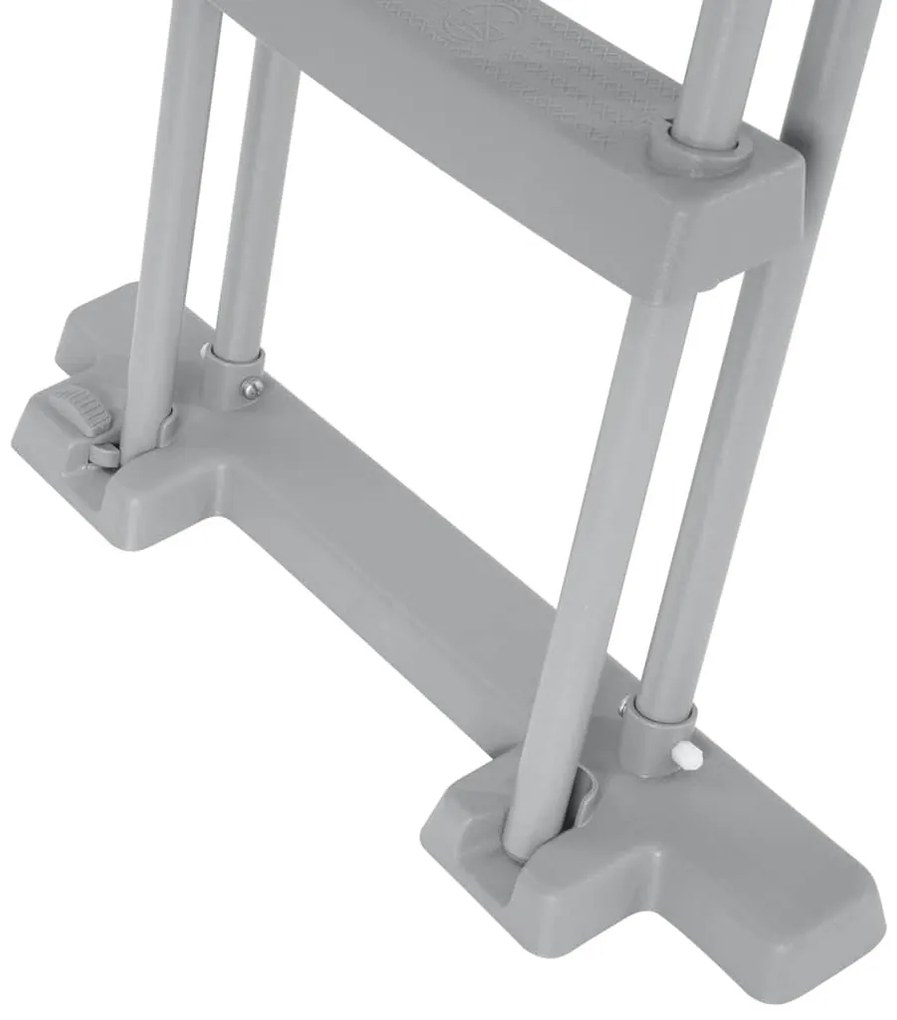 Escada para piscina Flowclear com 4 degraus 107 cm