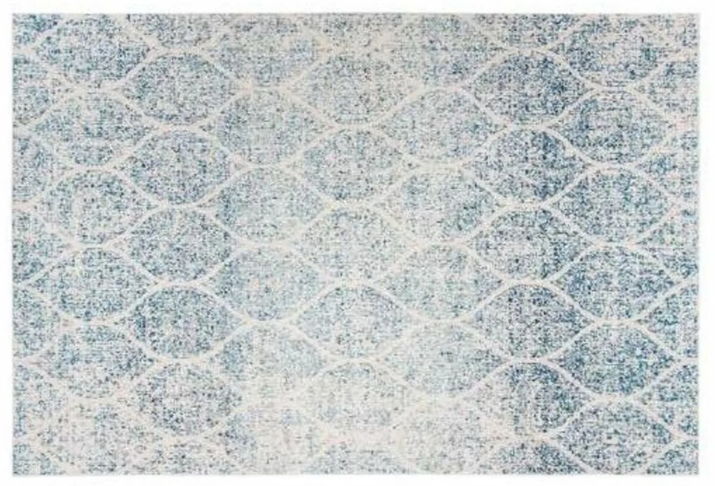 Tapete DKD Home Decor Azul Algodão Chenille (120 x 180 x 1 cm)