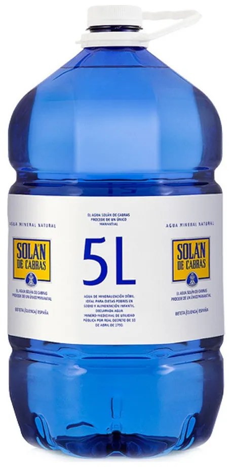 Água Mineral Natural Solan De Cabras (5 L)