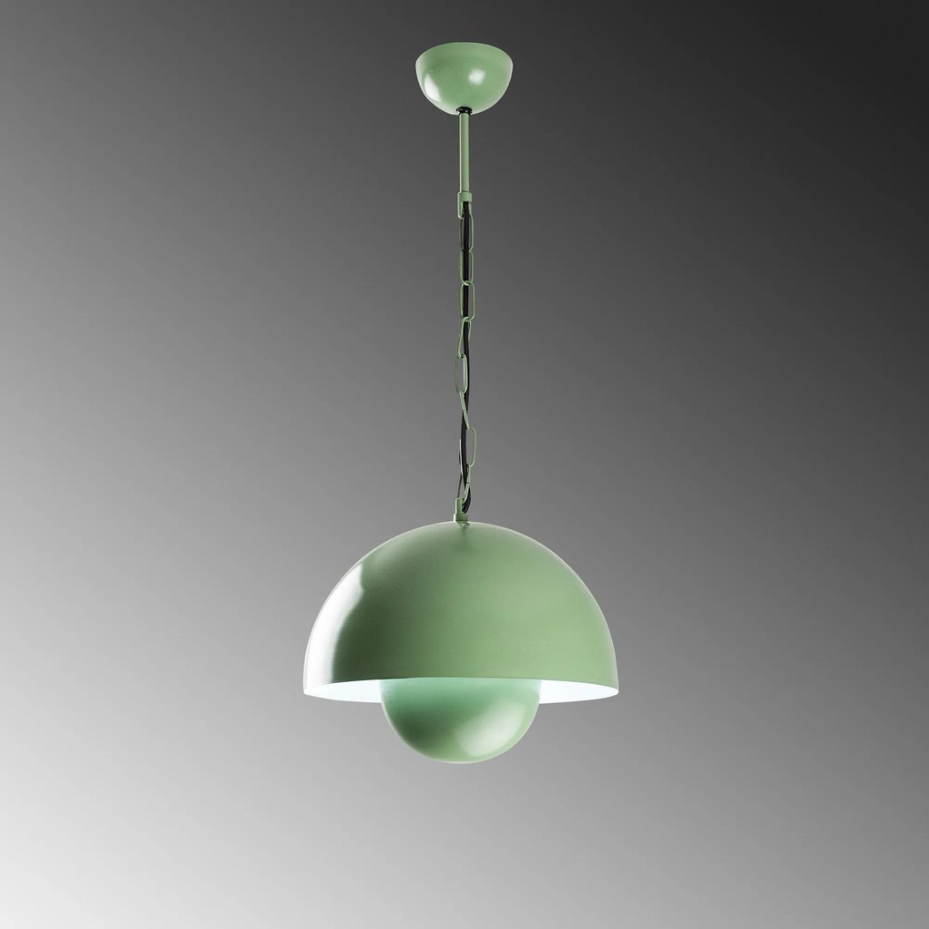 Candeeiro de Teto Kure – Menta – Ø30 h:25 cm