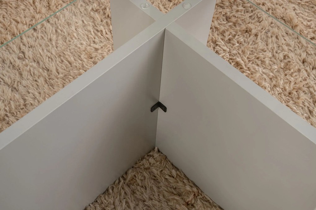 Mesa de Centro Vetrino – Cinzento – 105x40x65 cm