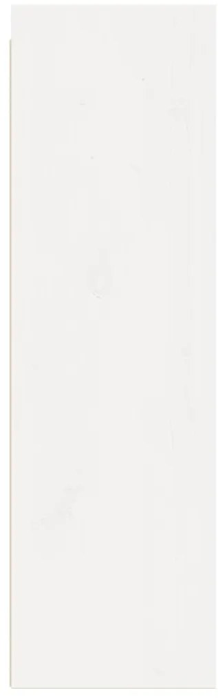 Armários de parede 2 pcs 30x30x100 cm pinho maciço branco